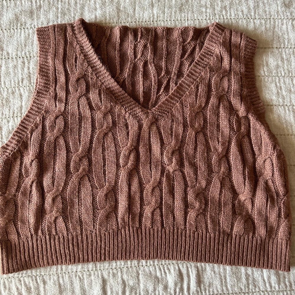 shein sweater vest
